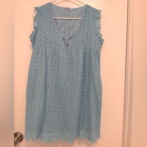 Marine blue XL mini dress